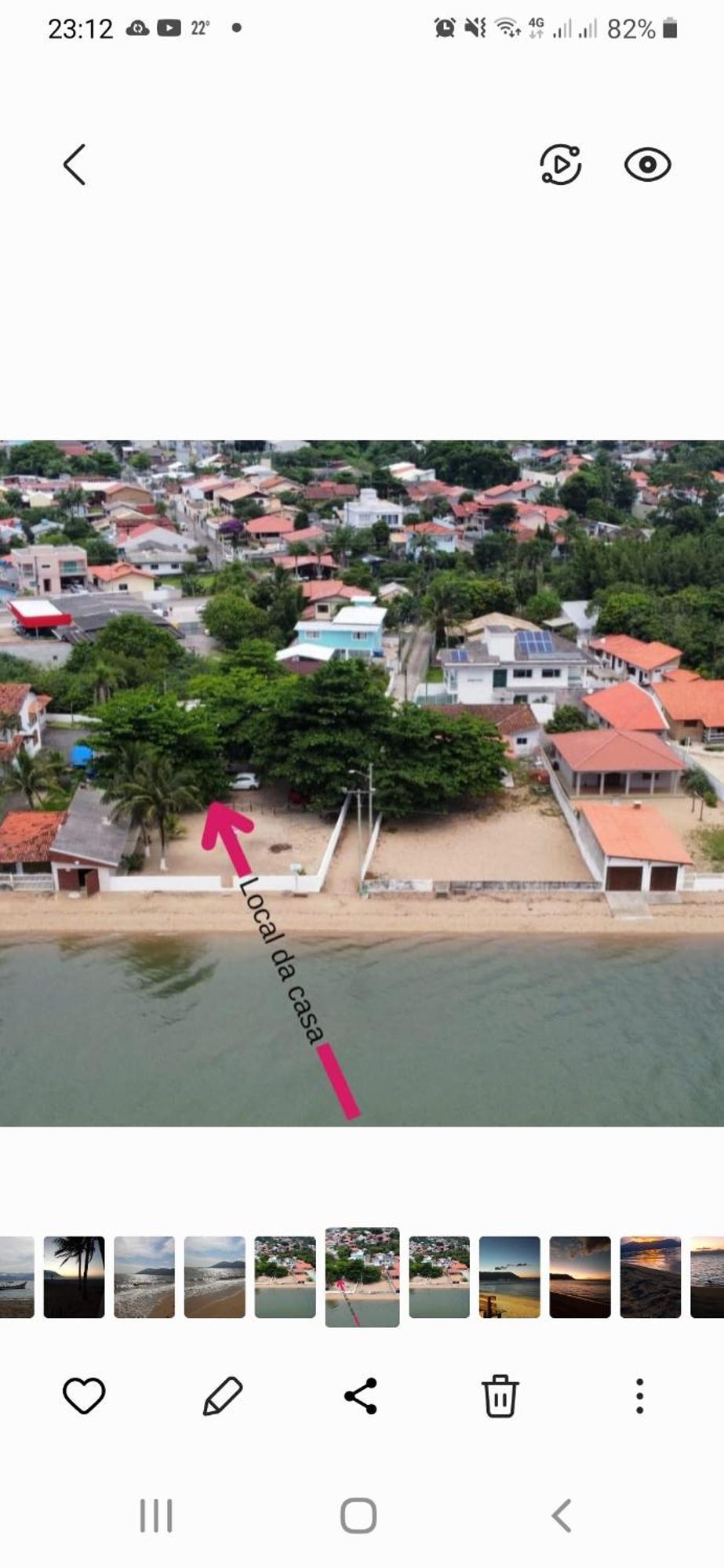 Pe Na Areia, Casa Na Praia De Frente Para O Mar Florianopolis Luaran gambar