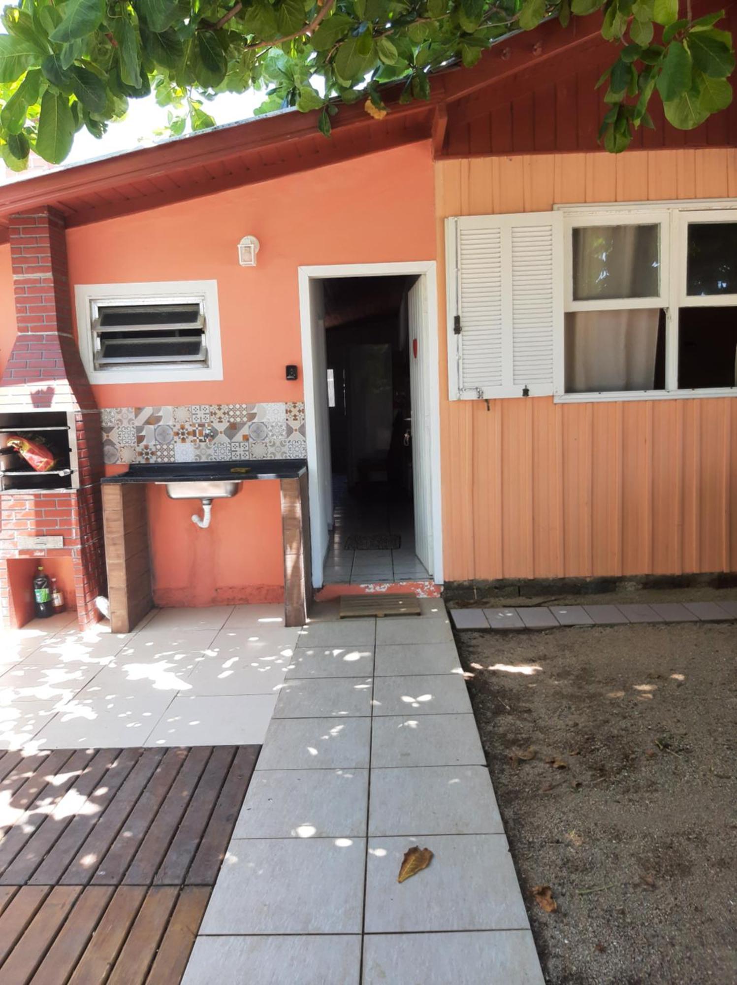 Pe Na Areia, Casa Na Praia De Frente Para O Mar Florianopolis Luaran gambar