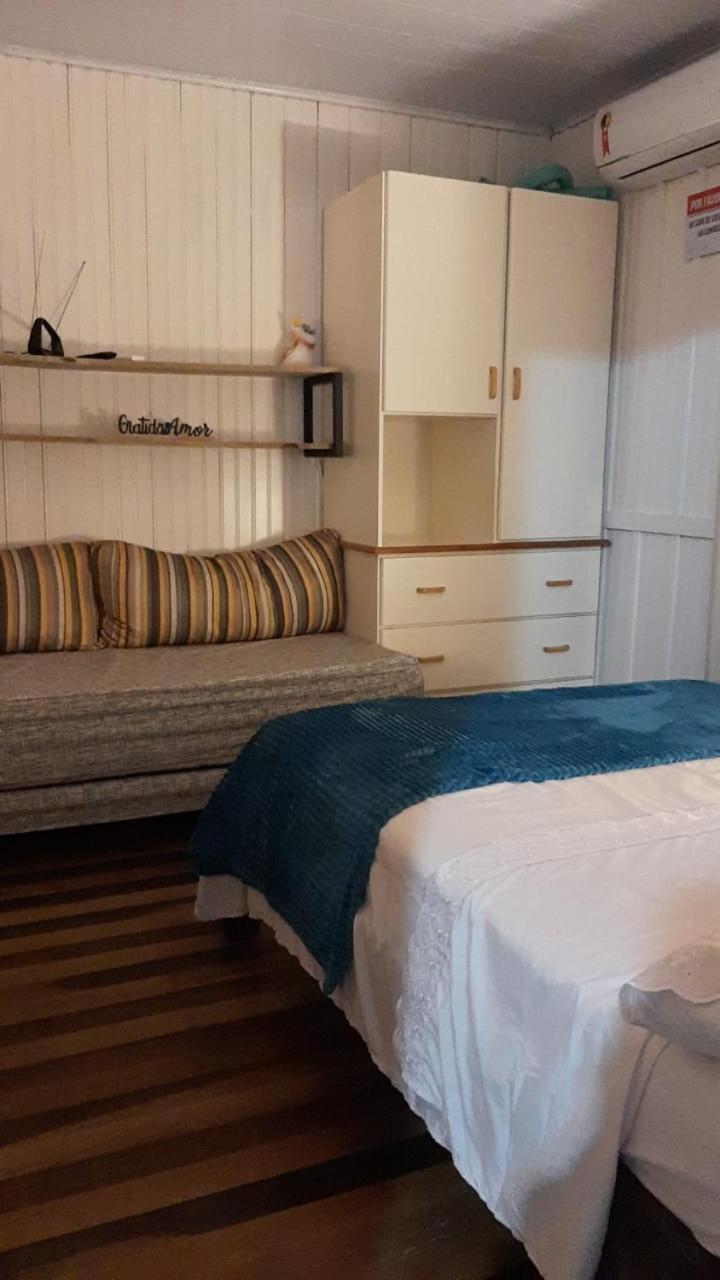 Pe Na Areia, Casa Na Praia De Frente Para O Mar Florianopolis Luaran gambar